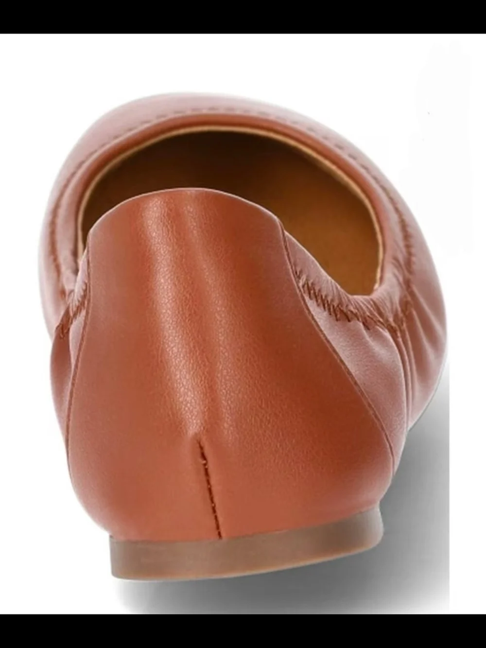 Time and Tru Women's Scrunch Ballet Flats Size 7 NWT
